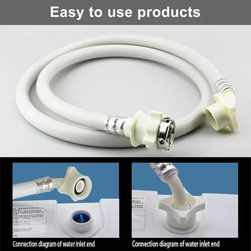 Furtun Mașină de Spălat Rakiuty 1,5m Clasic