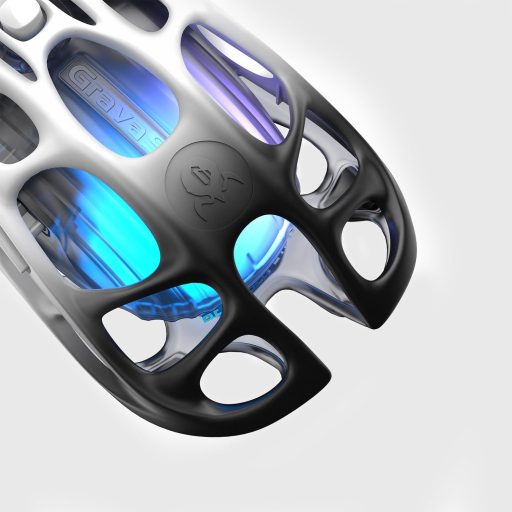 GravaStar Mercury M1 Pro Wireless Gaming Egér 26000 DPI, Ultralight 88g, RGB