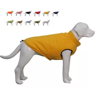   Lovelonglong Vízálló Téli Kutyamellény Fleece Béléssel Sárga 2XL