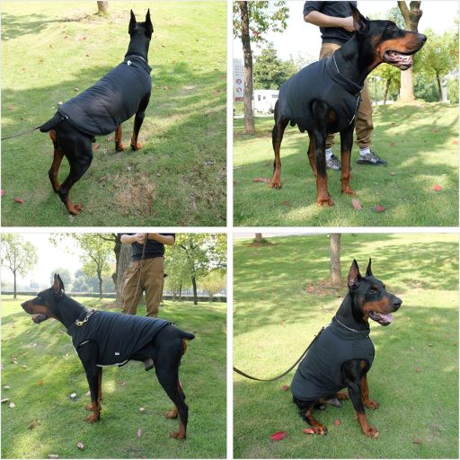 Lovelonglong Vízálló Téli Kutyamellény Fleece Béléssel Fekete XL