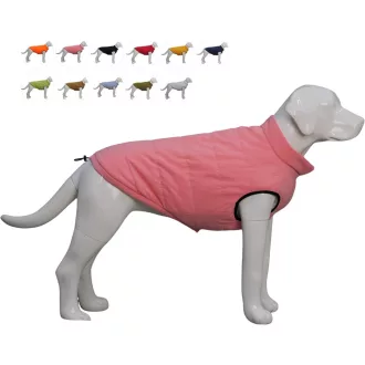   Lovelonglong Vízálló Téli Kutyamellény Fleece Béléssel Gomb Nélküli Pink 3XL