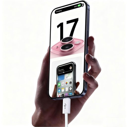 XQO USB-C töltőkábel AirPods Max/Pro/4 és iPhone 16/17 készülékekhez, fonott nylon kábel