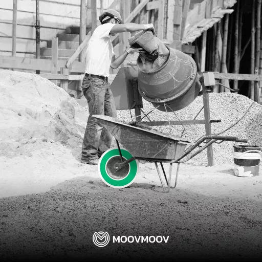 MOOVMOOV Talicska Gumiabroncs 3.50-6 (4.10/3.50-6) Belső Tömlővel - 147 kg Teherbírású Megerősített 4PLY Kerék 8" Felnihez - Univerzális Ker
