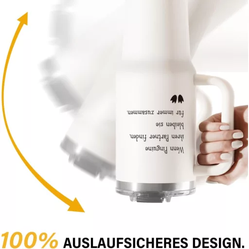 Giftasy Termikus Bögre 40 oz - Évfordulós Ajándék Nőknek, Feleségnek, Barátnőnek