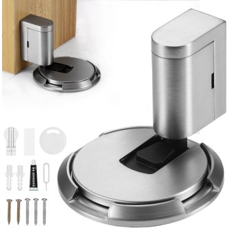   JIZZU mágneses ajtórögzítő, önragasztós, állítható magasságú ajtótartó