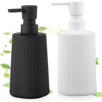   GOMETY 2db Szappanadagoló 380ml Műanyag Adagoló Konyha Fürdőszoba Pumpás