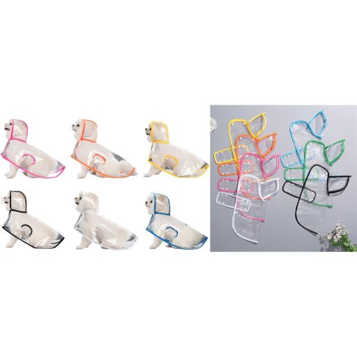 SSyang Pršiplášť pre psov s kapucňou, nepremokavý, pre väčšie psy na prechádzky a vonkajšie aktivity