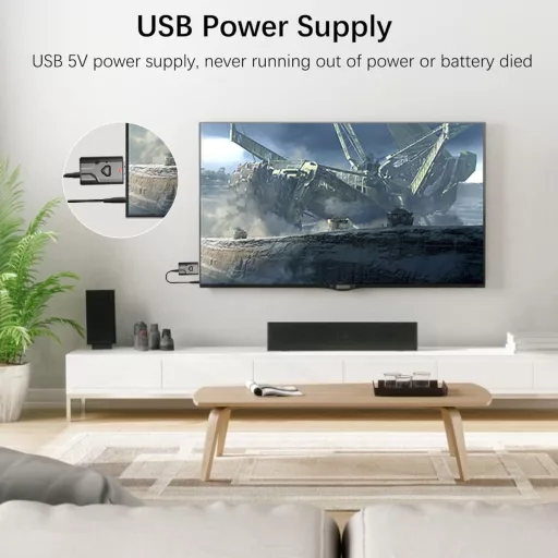 Adaptor Bluetooth Aigolink pentru TV, transmițător-receptor 2 în 1, jack 3.5mm, pentru mașină
