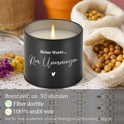 PRSTENLY Megemlékezési Gyertya Kondolencia Ajándék Elhunyt Szeretteknek