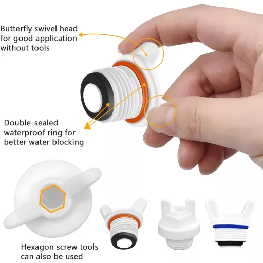 Dopuri de obturare Gyipe 36 buc. Dop robinet Filet BSP Cauciuc cu garnitură pentru mașină de spălat