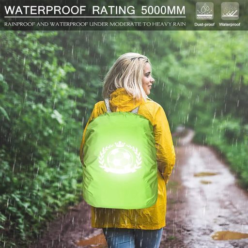 Husă de ploaie universală pentru rucsac Sunshine smile, impermeabilă