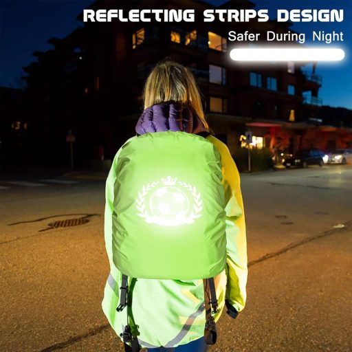 Husă de ploaie universală pentru rucsac Sunshine smile, impermeabilă