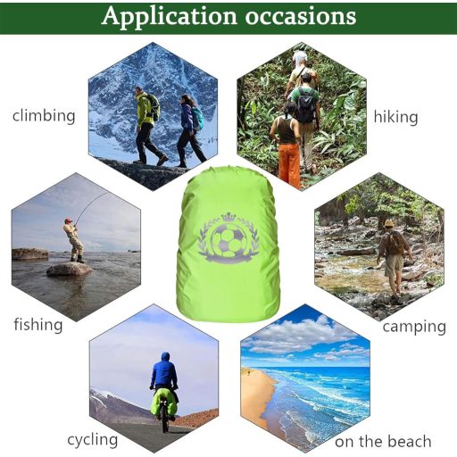 Sunshine smile Vízálló Hátizsák Esővédő Huzat Univerzális Regenschutz