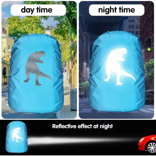 Sunshine smile Vízálló Hátizsák Esővédő Borítás Iskolatáska Védelem