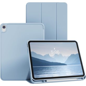   GKABXY maskica za iPad 11/10. generacije, TPU stražnja strana, držač za olovku, svijetlo plava