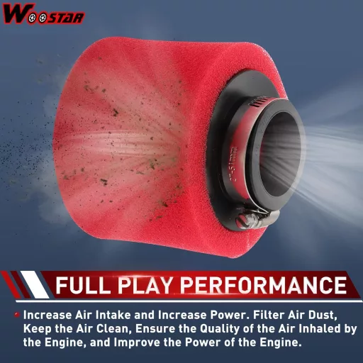 WOOSTAR PD18 Karburátor elektromos choke 40mm szűrővel GY6 50cc robogóhoz