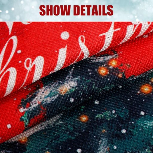 Vianočná vlajka Gosknor na vonkajšiu záhradnú dekoráciu na sviatky