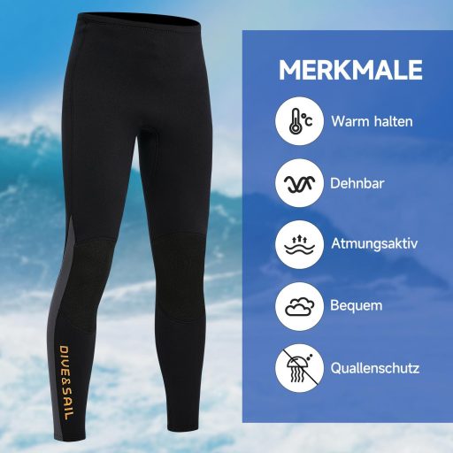 Top Neopren X-mAnTA 3mm pentru Bărbați și Femei - Jachetă de Scufundări cu Mânecă Lungă și Fermoar, pentru Scufundări, Surfing, Snorkeling și Înot