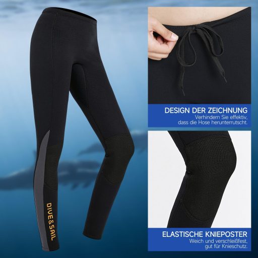 Top Neopren X-mAnTA 3mm pentru Bărbați și Femei - Jachetă de Scufundări cu Mânecă Lungă și Fermoar, pentru Scufundări, Surfing, Snorkeling și Înot