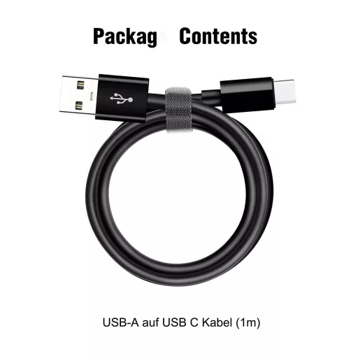Nabíjací kábel XQO USB-C pre iPhone 16/15, 1 m, na nabíjanie v aute a Carplay