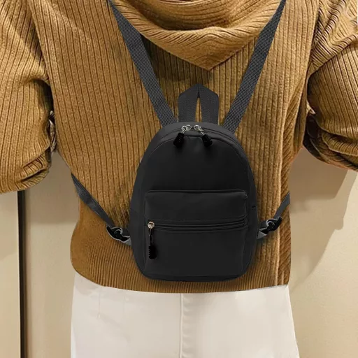 Mini rucsac de damă WisePoint din nailon, rucsac mic de voiaj pentru fete