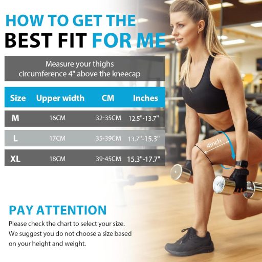 YOLONCE 2 db Kompressziós Térdtámasz Nőknek és Férfiaknak, Meniszkusz Sérüléshez, Lélegző Térdvédő, Sporthoz, M Méret, Fekete