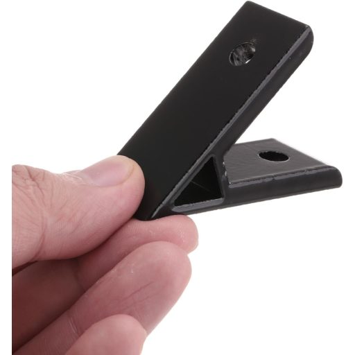 PATIKIL 45° Alumínium Sarokösszekötő 60x22x45mm 3030 Profilhoz Fekete 2db