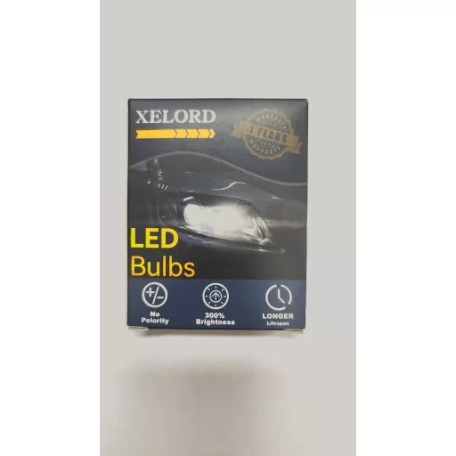 XELORD LED žiarovka W5W T10 6000K biela do interiéru auta 2ks