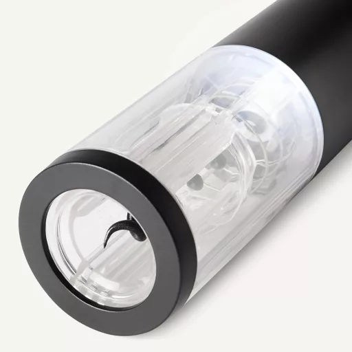 Elektrický otvárač na víno Amazon Basics s LED displejom a orezávačom fólie, bezdrôtový