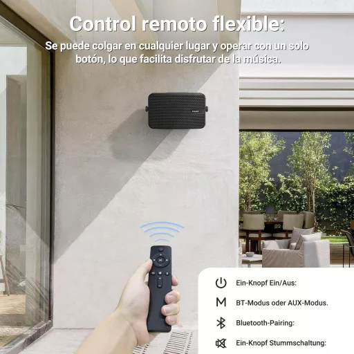 Inwa MZ622 Bluetooth Kültéri Hangfal Pár 400W Vízálló Vezeték Nélküli Stereo