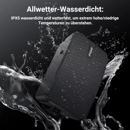Inwa MZ622 Bluetooth Kültéri Hangfal Pár 400W Vízálló Vezeték Nélküli Stereo