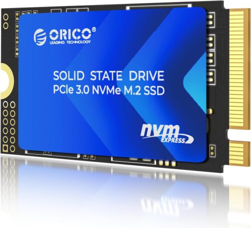 ORICO 512GB M.2 2242 NVMe SSD PCIe 3.0 - 2800MB/s Olvasási Sebesség, Réz Hűtőbordával Laptopokhoz, Mini PC-khez és IoT Eszközökhöz