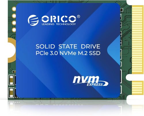 ORICO 256GB 2230 M.2 NVMe SSD - PCIe 3.0 x4 3600MB/s Olvasási Sebesség - Réz Hűtőbordás SSD Steam Deck, Surface Pro 9 és Mini PC Kompatibili