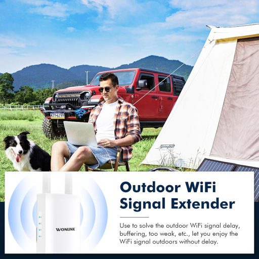 WONLINK AC1200 Outdoor WLAN Access Point 7202-2 WiFi Erősítő