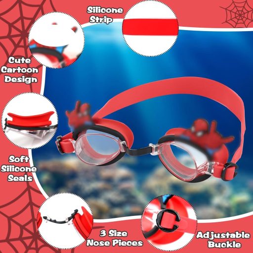 Saier tbo Gyerek Úszószemüveg Szivárgásmentes Anti-Fog 3-12 Év