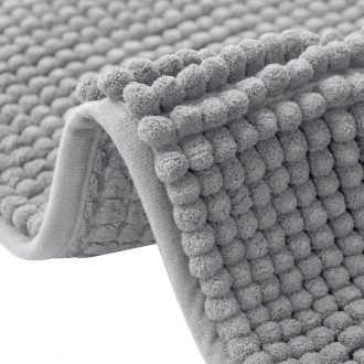   flintronic Fürdőszobai Szőnyeg 40x60cm Csúszásmentes Puha Chenille Zuhanyzó Fürdőmatte