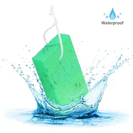 YMTGOD Obojstranná pemza pre starostlivosť o nohy – 2 ks pemzy so šnúrkou na zavesenie, odstraňovač stvrdnutej kože na nohy, ruky a telo