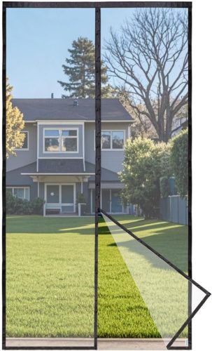 Apalus Prime Plasă Magnetică Anti-Insecte pentru Ușă 120x210 cm - Transparentă, Rezistentă la Rupere, Rezistentă la Intemperii, Plasă de Insecte pentru Ușă de Balcon cu Magneți Puternici și 3,8 cm