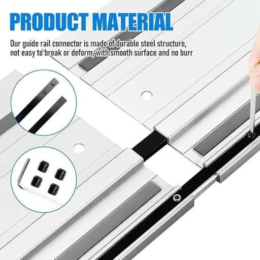 SUPRROW 2 pár vezetősín csatlakozó Makita P-45777 vezetőhöz, hosszú vágásokhoz