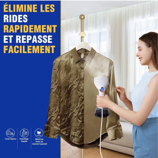 Rolipo 1640W Gőzölő Vasaló Hordozható Nagy Teljesítmény 400ml Tartály Utazáshoz