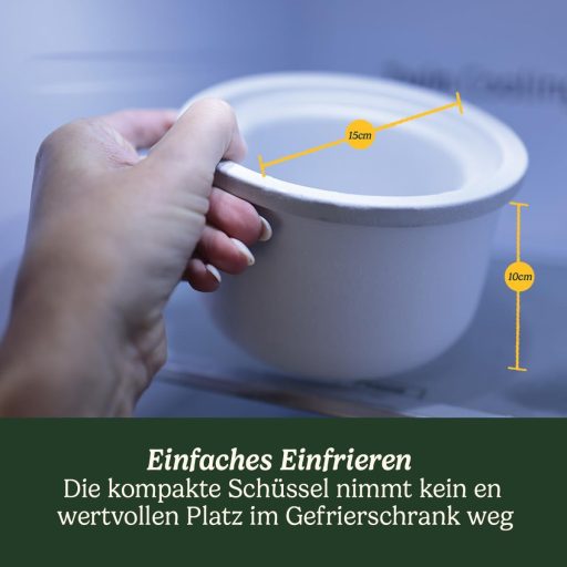 Cuisinart Solo Scoops Ice Cream Maker | Homemade Gelato & Ice Cream Maker in 25 Minutes | Sorbet Maker | Frozen Yogurt Maker | Compact, Space-Saving | 475 ml Mixing Bowl | ICEM10