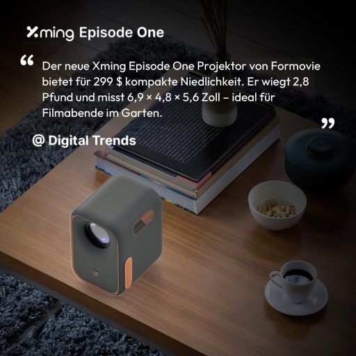 Formovie Xming Episode One 4K WiFi Bluetooth projektor Netflix Google TV-vel