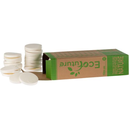 Eco Future 100 ks Papierové viečka na poháre 9 cm - pre kávové poháre 350 ml, biologicky rozložiteľné, kompostovateľné, ekologické, s certifikátom FSC