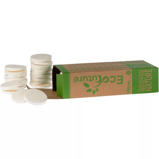 Eco Future 100 buc. Capace de Hârtie pentru Pahar 9 cm - Pentru Pahar Cafea 350 ml, Biodegradabile, Compostabile, Eco-Friendly, Certificate FSC
