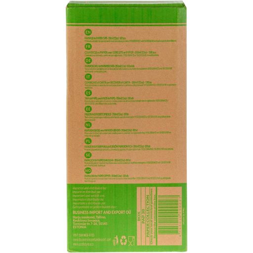 Eco Future 100 db Papír Pohártető 9 cm - 350 ml Kávés Pohárhoz, Biológiailag Lebomló, Komposztálható, Környezetbarát, FSC Tanúsított