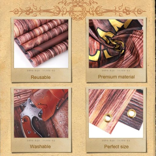 Gosknor Cowboy Party Ajtó Banner - Vadnyugati Buli Dekoráció Függő Tábla Fotó Kellék Western Témájú Rustic Parti Díszítés