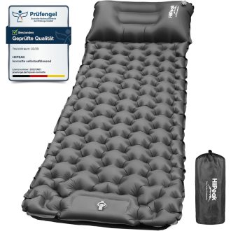   HiiPeak Camping Légágy Integrált Párnával és Lábpumpával Kempingezéshez