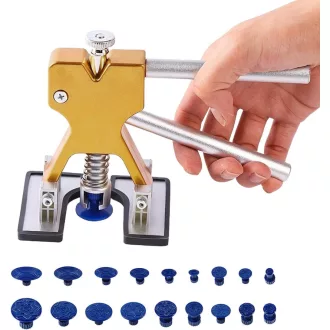   Laluky Autó Karosszéria Dent Puller Kit 18 részes Dent Lifter Szívócsészés Javítás