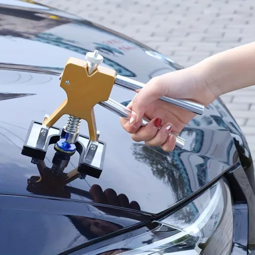 Laluky Autó Karosszéria Dent Puller Kit 18 részes Dent Lifter Szívócsészés Javítás