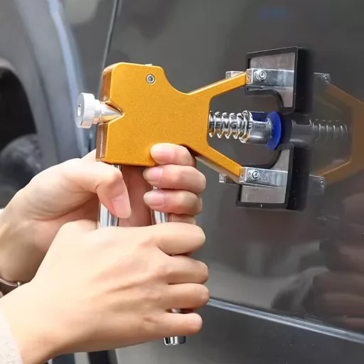 Laluky Autó Karosszéria Dent Puller Kit 18 részes Dent Lifter Szívócsészés Javítás